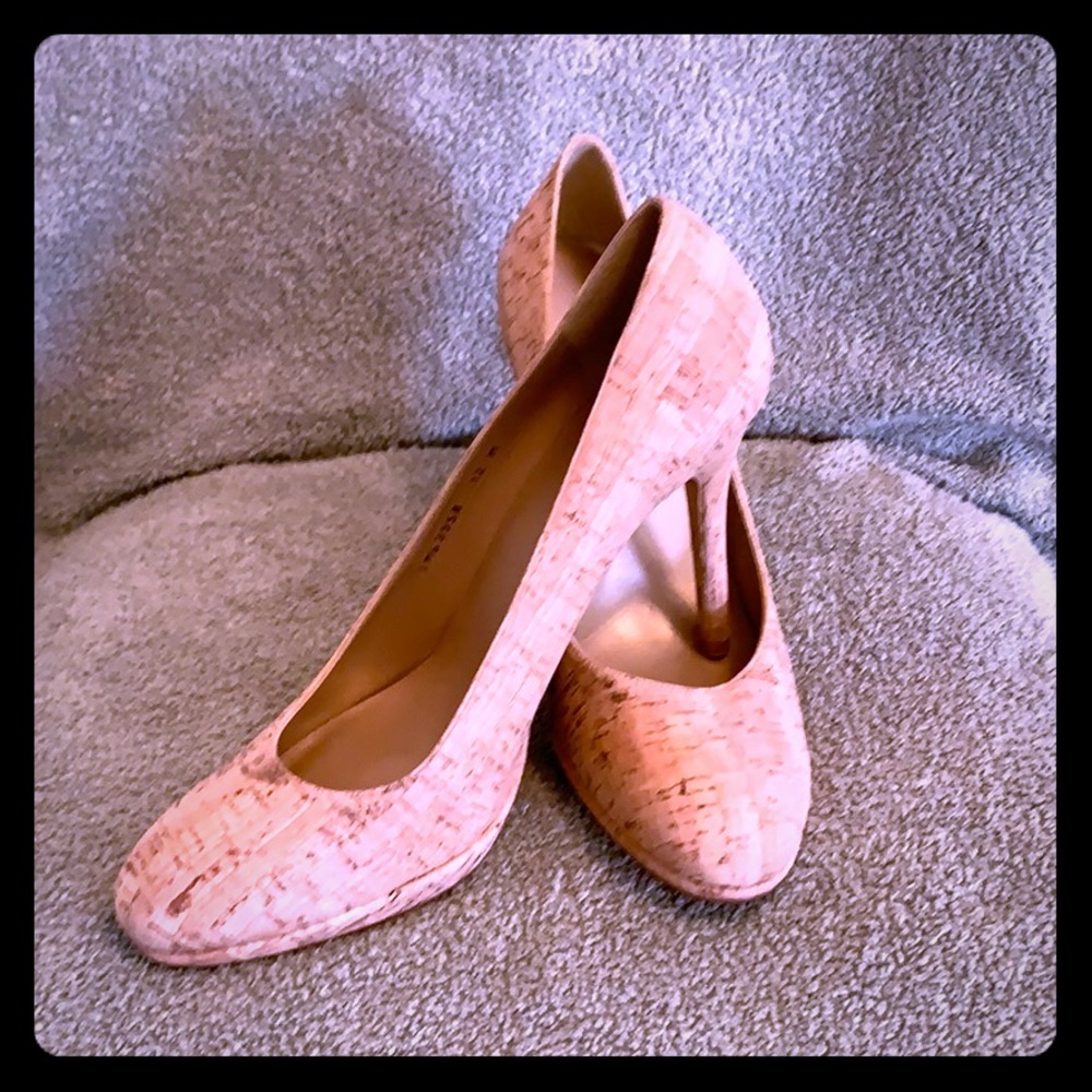 Stuart Weitzman Cork Platform Heel. New Size 12b - image 1